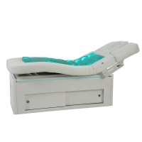 Flow massage and SPA bed (heated): With three motors that regulate the height and inclination of the backrest and footrest